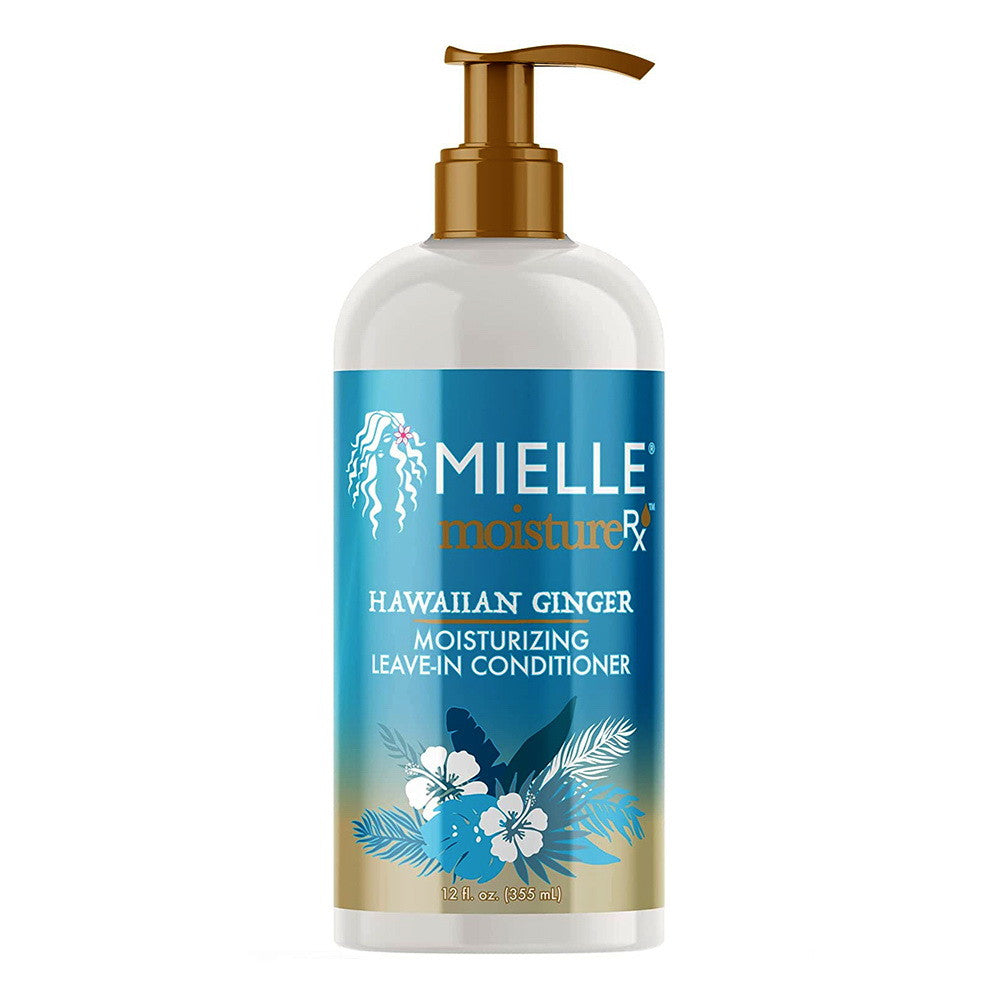 Mielle Organics Moisture Rx Leave In Conditioner, Hawaiian Ginger, 12 Oz